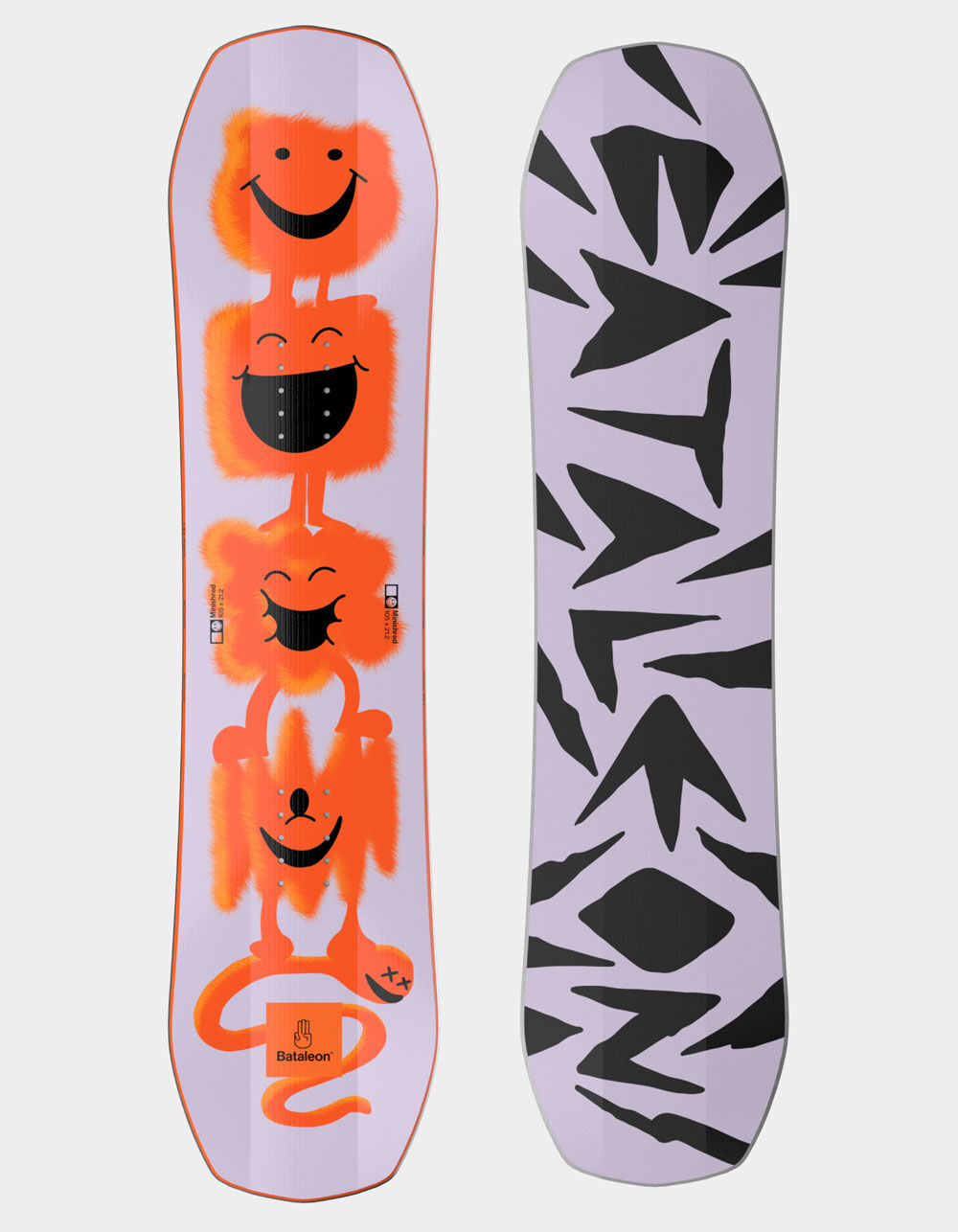 Bataleon Minishred 105cm 21-22 バタレオン キッズ BATALEON Minishred Kids Snowboard - MULTI - 105 | Tillys