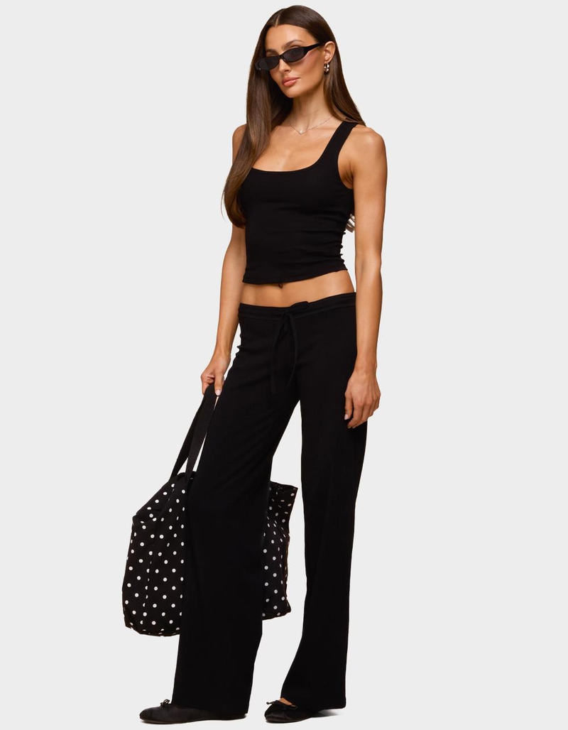 EDIKTED Claudia Straight Leg Pants image number 4