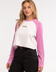 QUIKSILVER Colorblock Womens Raglan Tee image number 3
