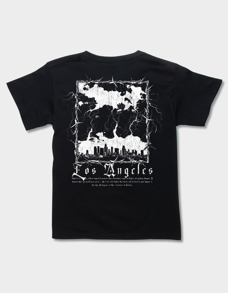 LOS ANGELES Storm Barbed Wire Unisex Kids Tee image number 0