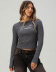 RSQ Womens Not So Demure Baby Tee image number 1