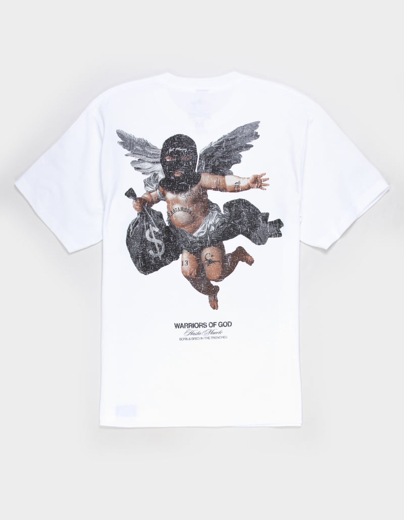 HASTA MUERTE MB Angel Tat Mens Tee image number 0