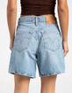 LEVI'S Premium High Rise Baggy Womens Shorts - Far And Wide image number 4