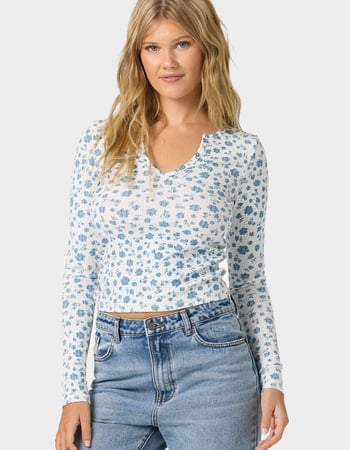 O'NEILL Gaia Primrose Womens Long Sleeve Top Primary Image