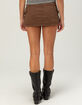 RSQ Womens Low Rise Cargo Mini Skort image number 4