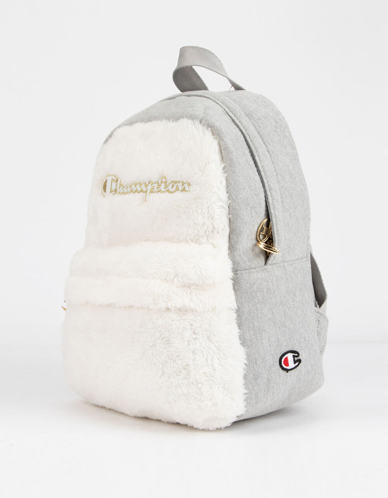CHAMPION Textile White & Gray Mini Backpack image number 1