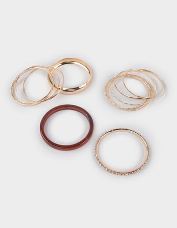 FULL TILT Multi Twist Bangle Bracelets Primary Image