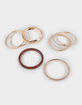 FULL TILT Multi Twist Bangle Bracelets image number 1