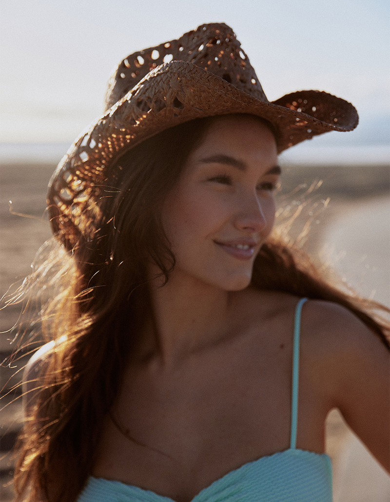 FULL TILT Braid Trim Womens Cowboy Hat image number 0