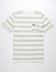 RVCA Wavy Stripe Mens Pocket Tee image number 1