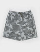RSQ Mens Embroidered Mesh Shorts image number 1