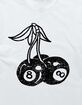 CHERRIES 8 Ball Distressed Unisex Tee image number 2