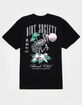 RIOT SOCIETY Crane Skeleton Mens Tee image number 1