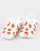 CROCS Fresh Fruits Strawberry Womens Classic Clogs image number 2