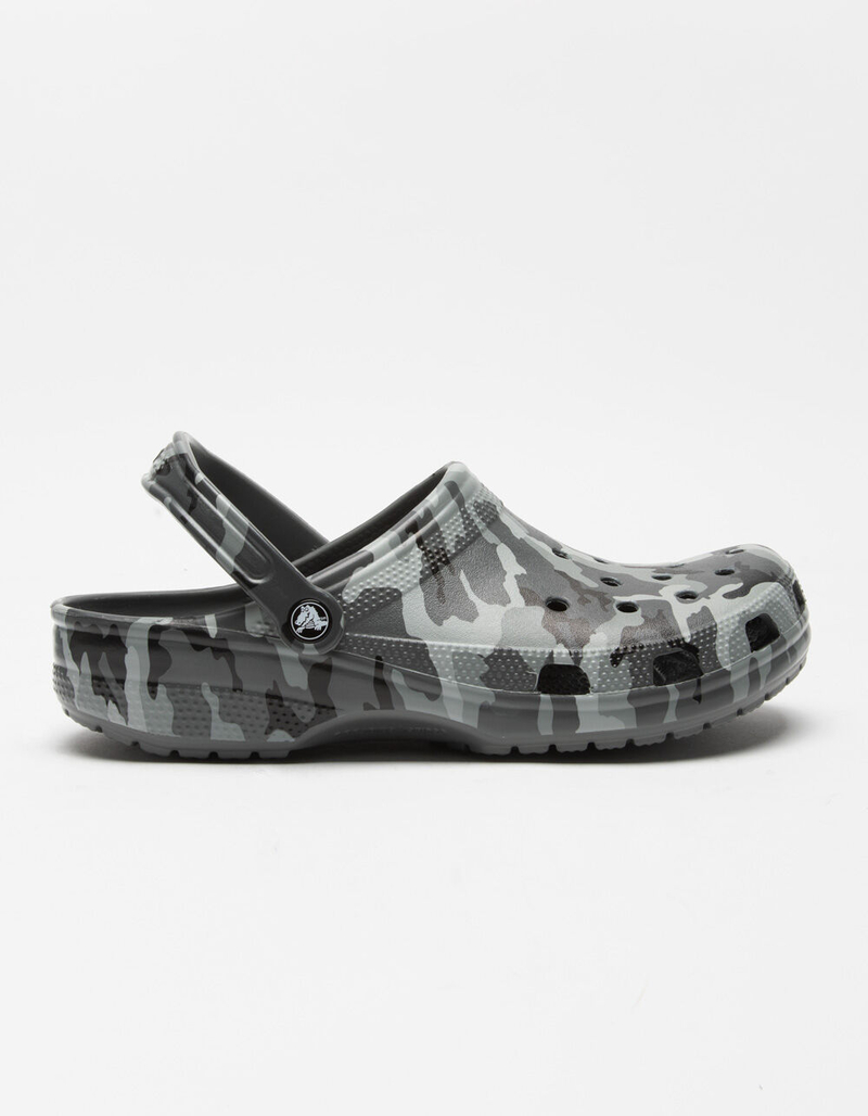 CROCS Classic Unisex Camo Clogs image number 1