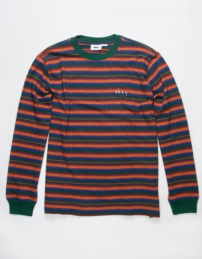 OBEY Complex Mens Jacquard Tee image number 0