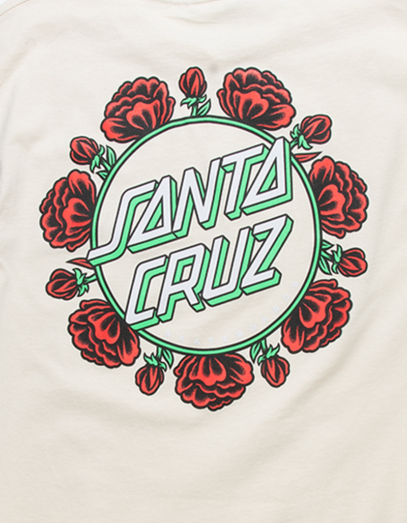 SANTA CRUZ Ring Rose Dot Mens Tee image number 2