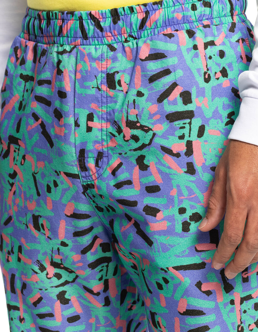 QUIKSILVER x Stranger Things The Argyle Mens Pants - PURPLE COMBO