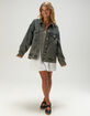 RSQ Womens Oversized Denim Jacket image number 4