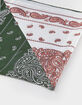 FULL TILT Multi Paisley Headscarf image number 3