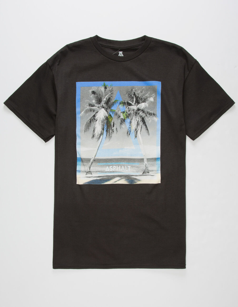 ASPHALT Palm Island Mens T-Shirt image number 0