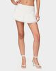 EDIKTED Iona Chiffon Ruffle Mini Skirt image number 1