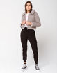 SKY AND SPARROW Cargo Fleece Womens Jogger Pants image number 1