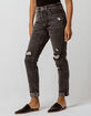 VOLCOM Super Stoned Womens Ripped Skinny Jeans image number 2
