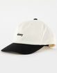 OBEY Two Tone Lowercase 6 Panel Mens Snapback Hat image number 1