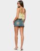 EDIKTED Krisa Sheer Chiffon Babydoll Top image number 4