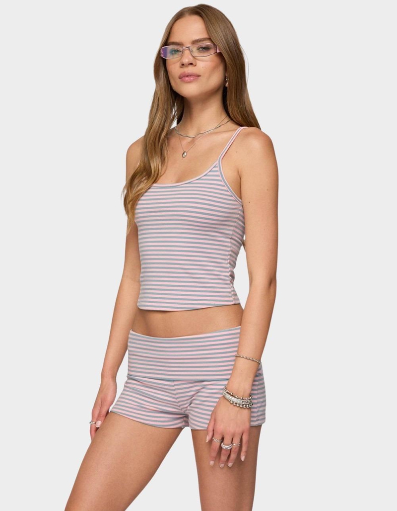 EDIKTED Kodi Striped Tank Top image number 1