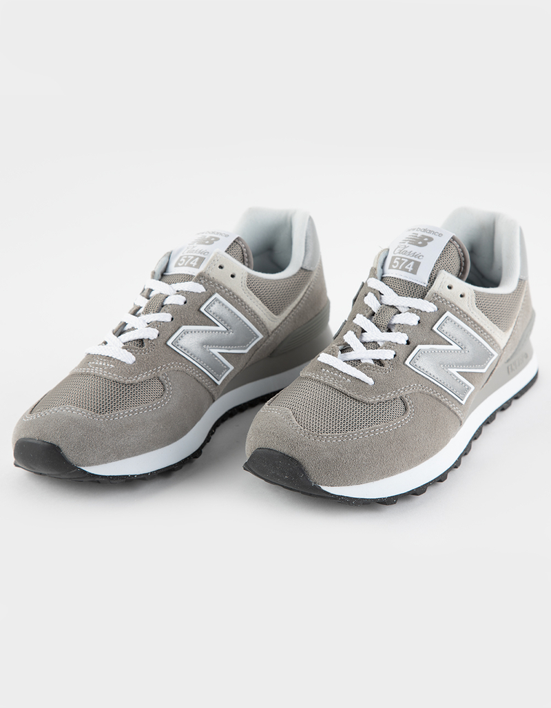 NEW BALANCE 574 Womens Shoes - GRAY/WHITE | Tillys