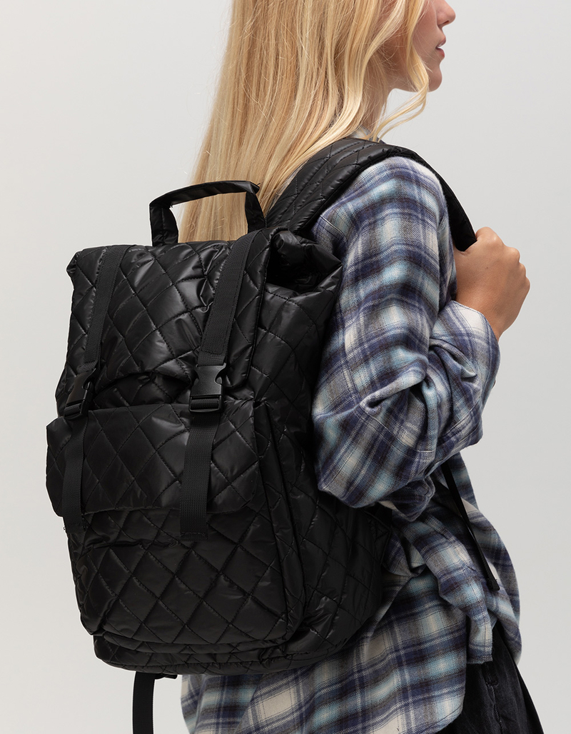 RSQ Polly Puffer Flap Backpack image number 5
