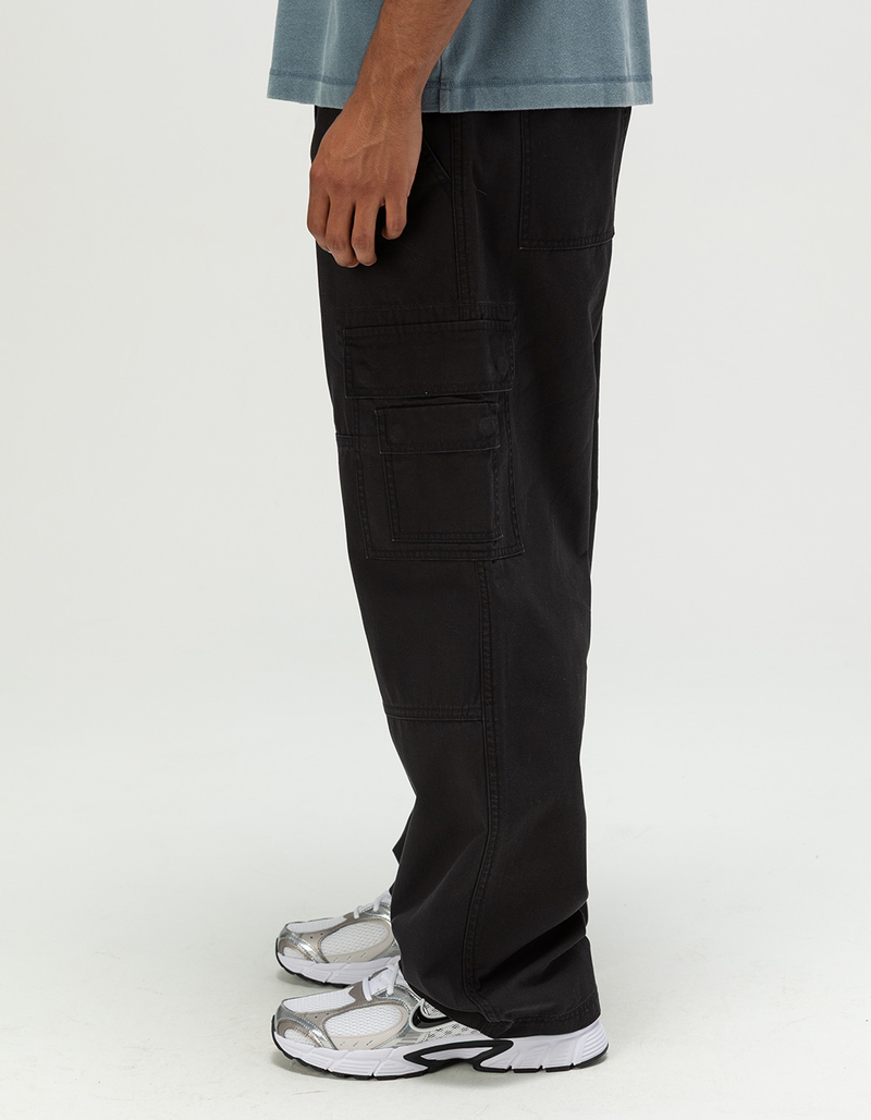 RSQ Mens Baggy Pull On Cargo Pants image number 5
