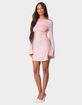 EDIKTED Leena Gathered Mini Dress image number 4