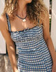 FREE PEOPLE Lucinda Plaid Womens Midi Dress image number 3