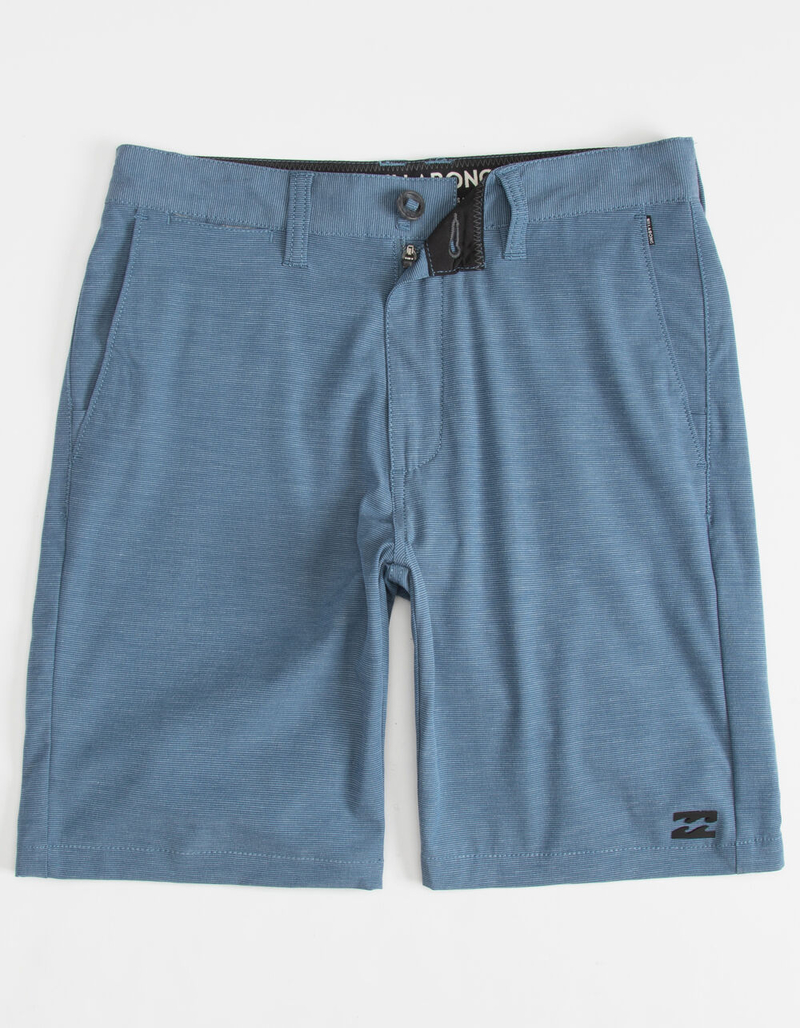 Billabong Crossfire Elastic Shorts - Washed Blue Heather