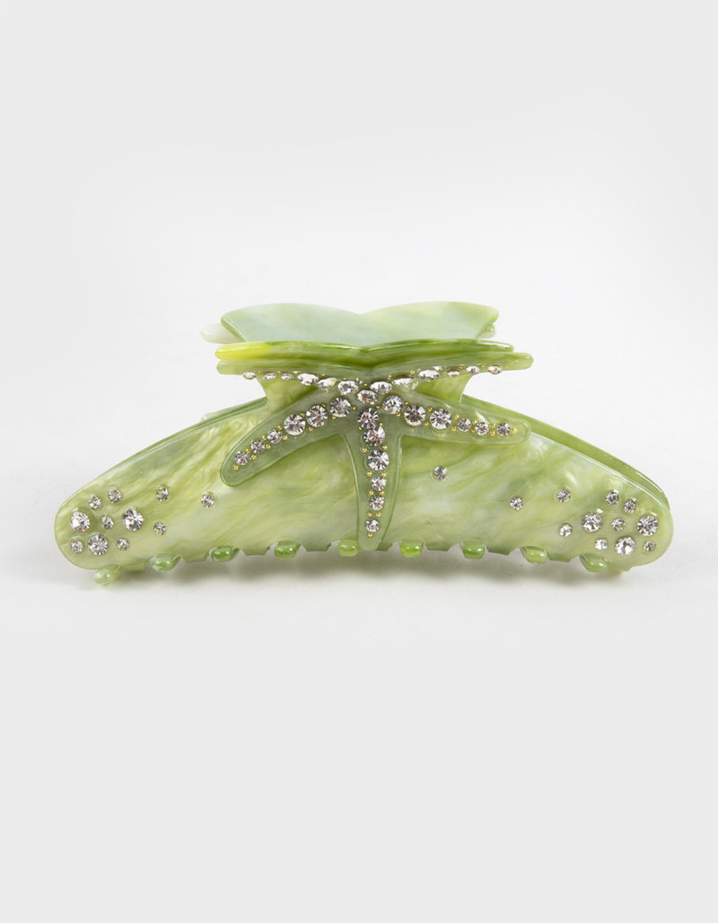 FULL TILT Starfish/Rhinestone Claw Clip image number 1