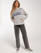 FULL TILT Portland Womens Crop Hoodie image number 2