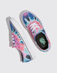 VANS Tie Dye Authentic Multi & True White Womens Shoes image number 3