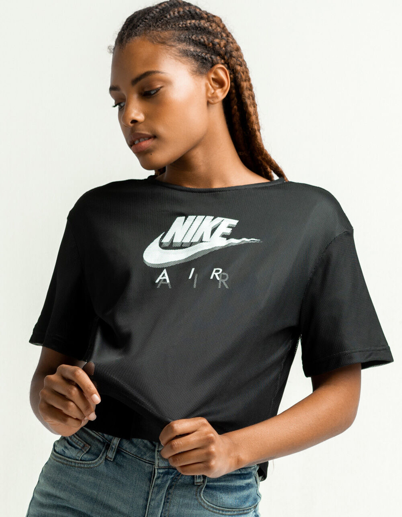 NIKE Air Mesh Womens Crop Top image number 0
