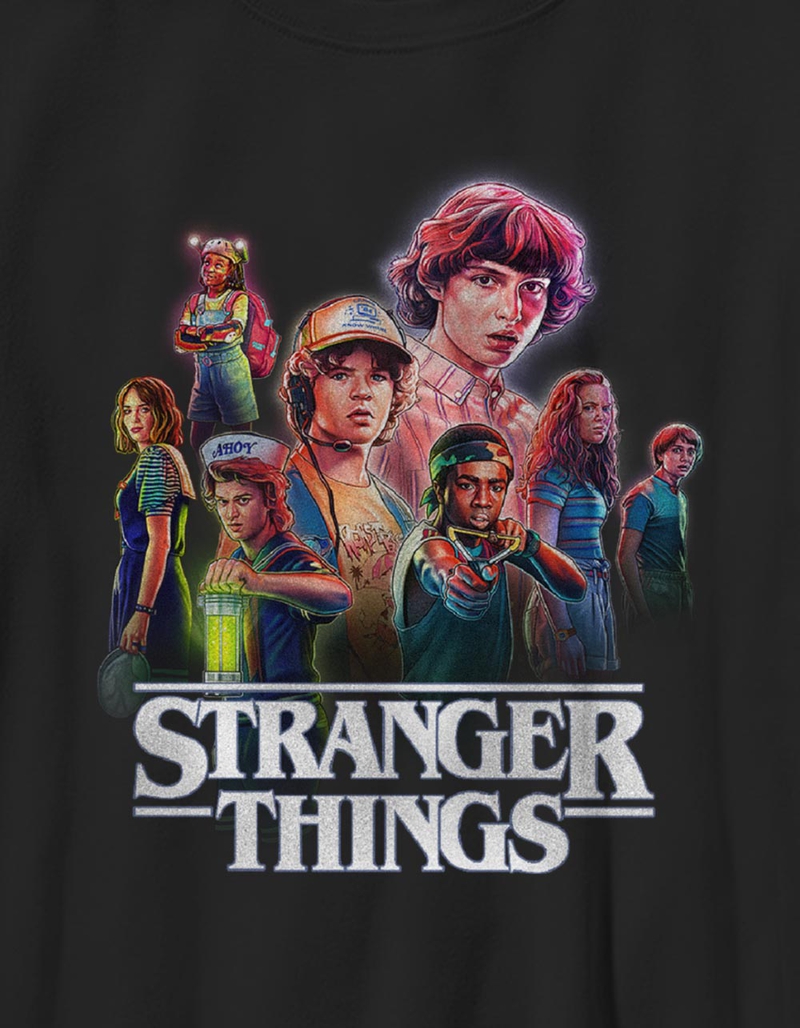 STRANGER THINGS Glow Group Unisex Kids Tee image number 1