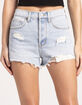 RSQ Womens Vintage High Rise Shorts image number 2