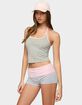 EDIKTED Yurie Contrast Halter Top image number 2