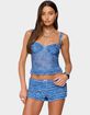 EDIKTED Shailee Ruffled Bra Top image number 1