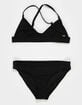 RIP CURL Premium Rib Girls Triangle Bikini Set image number 1