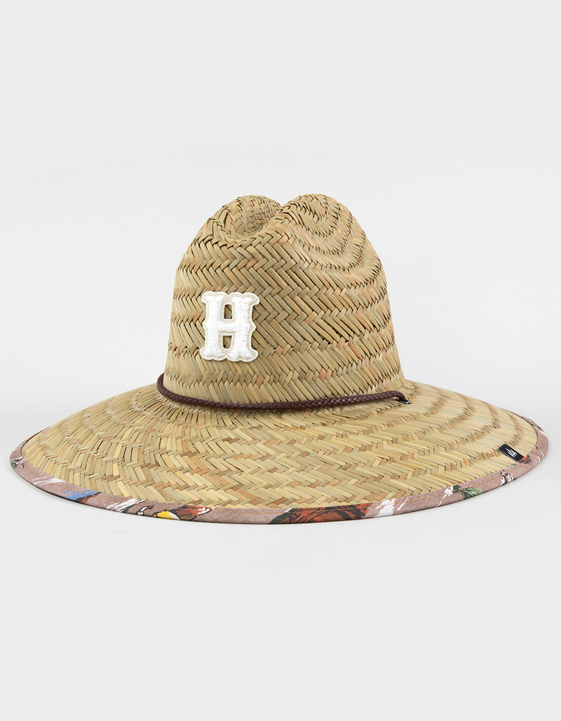 HEMLOCK HAT CO. Signature Straw Lifeguard Hat image number 2