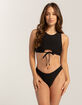VOLCOM Simply Seamless High Neck Bikini Top image number 4