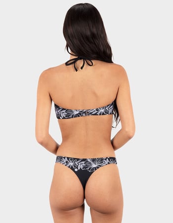 HURLEY Tropical Blooms Bandeau Womens Bikini Top Alternative Image