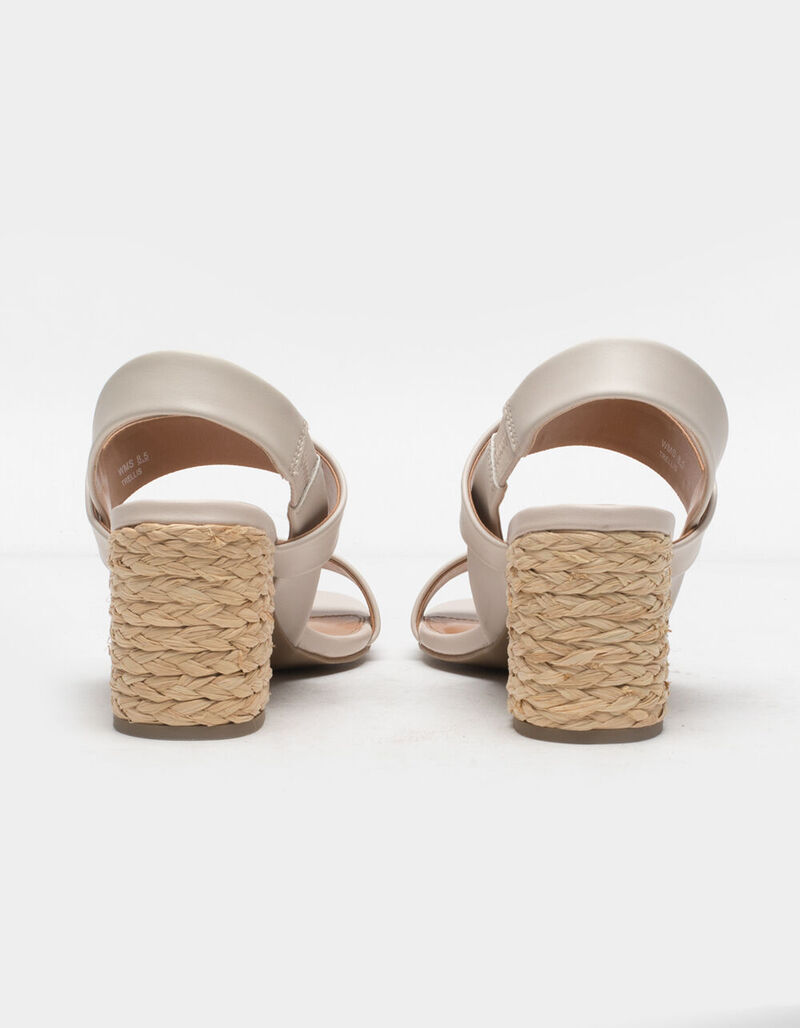 DOLCE VITA Trellis Womens Cream Sandals - CREAM - 399998151